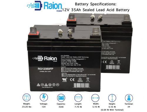 Raion pack 12v 35ah u1 - raion,