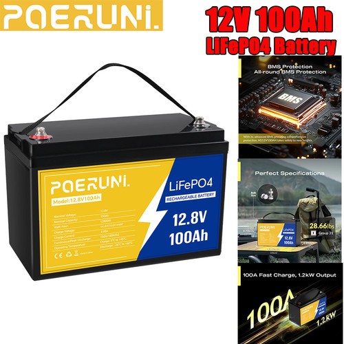 12v lifepo4 lithium - 12v, battery