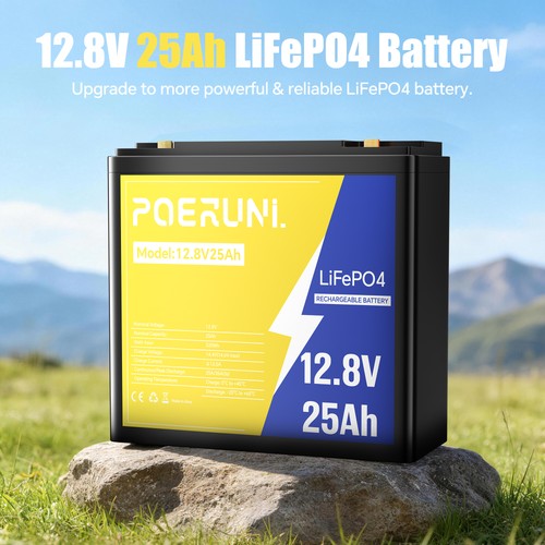 12v 25ah rechargeable ion - 12v,