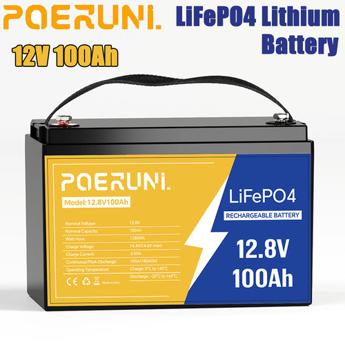 100ah 12v lifepo4 lithium - 12v,